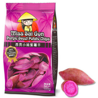 Miss SaiGon 西贡小姐 紫薯干 (袋装、100g)