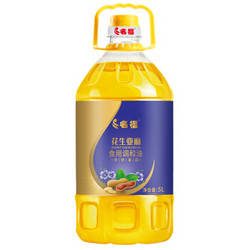 名福 食用油 非转基因 花生亚麻籽食用调和油5L *3件