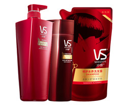 VS 沙宣 修护水养洗护套装（洗750ml+护400ml+补充装200ml） *2件