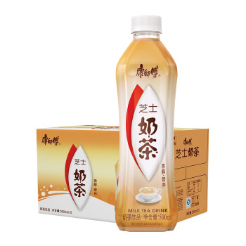 Tingyi 康师傅 芝士奶茶饮料 (箱装、500ml*15)