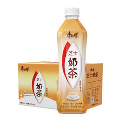 康师傅 奶茶饮料 芝士味500ml*15瓶 整箱装(新老包装随机发货） *3件