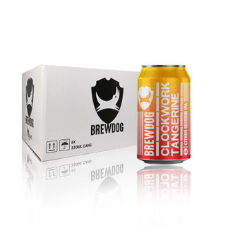 Brewdog 酿酒狗 发条橘子IPA 精酿啤酒 330ml*6听