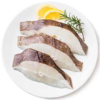 獐子岛冷冻清蒸比目鱼鲽鱼排250g袋装海鲜水产5件