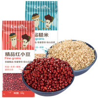 TIAN DI LIANG REN 天地粮人 精品红小豆350g+精品糙米350g