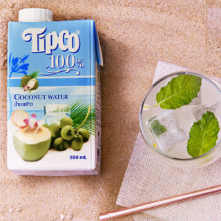 Tipco 泰宝 天然椰子水 (箱装、500ML*12)