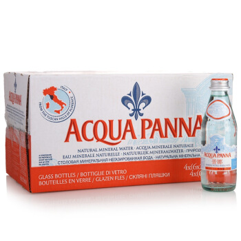 ACQUA PANNA 普娜 饮用天然矿泉水 250ml*24瓶 整箱