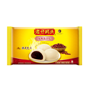  湾仔码头 豆沙包  袋装 350g