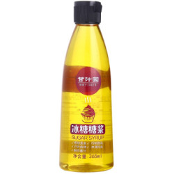 甘汁园 冰糖糖浆 365ml *12件