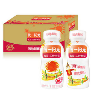 Uni-President 统一 红豆+红枣+枸杞 粗磨谷物饮料 (箱装、 250ml*15)