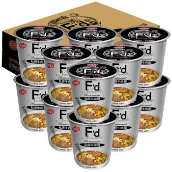 海福盛 私房牛肉面  64g*12杯