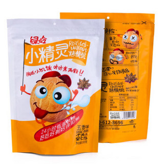 绿岭 五香味烤薄皮大核桃 (袋装、500g)