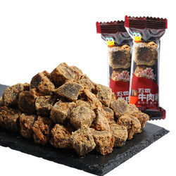 来伊份 肉干肉脯 休闲食品  五香牛肉粒108g *7件