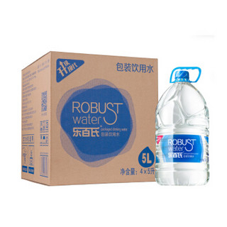  Robust 乐百氏 饮用水天然水 5L*4瓶