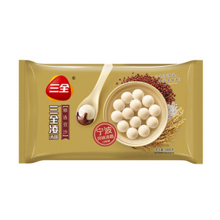 三全凌 宁波风味 豆沙汤圆 400g 约33只