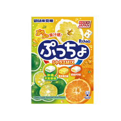 悠哈普超柑橘味什锦软糖 90g休闲零食糖果日本进口 日本食玩 *2件