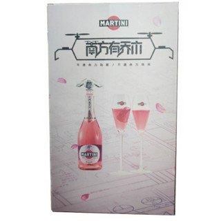  MARTINI 马天尼 南方有乔木定制套装 玻璃杯*2+瓶塞*1