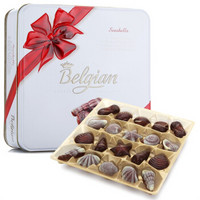 比利时进口Belgian白丽人贝壳巧克力礼盒500g