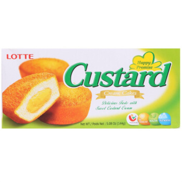 lotte乐天蛋黄派144g2