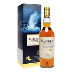 TALISKER 泰斯卡 18年单一麦芽苏格兰威士忌 700ml +凑单品