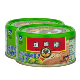 AYAM BRAND 雄鸡标 金枪鱼罐头 185g*2罐 *7件