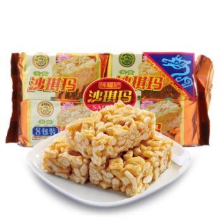 徐福记沙琪玛蛋黄口味256g