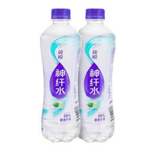 Coca Cola 可口可乐 纯悦 神纤水 天然饮用纤维纯净水 青柠黄瓜味 480ml*12瓶