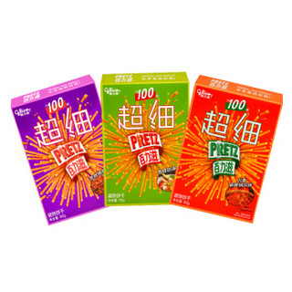 glico 格力高 超细百力滋辣爽组合 60g*3