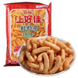 oishi上好佳虾条辣味40g
