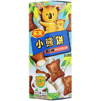  LOTTE 乐天 小熊饼 B+W可可+白巧克力口味 49g