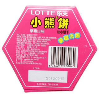 LOTTE 乐天 小熊饼 草莓口味 210g