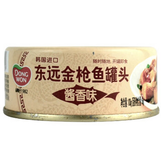 DONG WON 东远 金枪鱼罐头 酱香味 100g*2罐