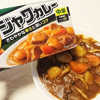 house JAVA CURRY 中辛咖喱块 185g