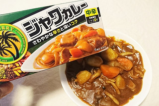 house JAVA CURRY 中辛咖喱块 185g