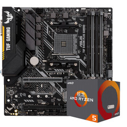 华硕（ASUS）TUF B450M-PLUS GAMING（AMD B450/socket AM4）+AMD 锐龙5（r5）2600X 板U套装/主板+CPU套装