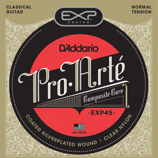 D'Addario 达达里奥 EXP45 标准张力涂层 吉他琴弦