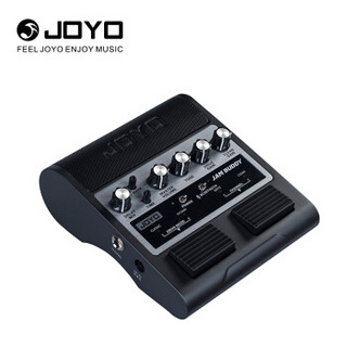 JOYO 卓乐 JAM BUDDY双通道踏板式吉他音箱效果器充电蓝牙小音响（黑色款）