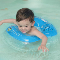 马博士（DOCTOR MA）婴儿游泳圈宝宝腋下圈儿童泳圈婴儿洗澡用具戏水玩具 蓝色大号