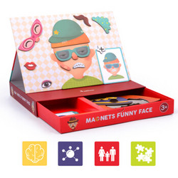 弥鹿（MiDeer）新品磁力片玩具 四款可选 变脸款 *3件