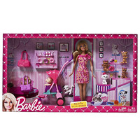 Barbie 芭比 X3226 芭比女孩之宠物集合组