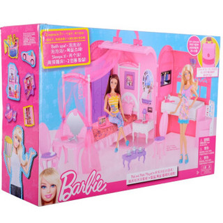 Barbie 芭比 X7415 粉红甜甜屋