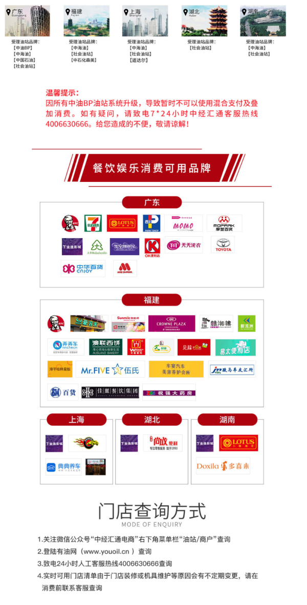 全国5地可用中经汇通加油卡 面值5000元