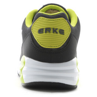 ERKE 鸿星尔克 51116120007 男士气垫慢跑鞋 (41、碳灰/酸橙绿)