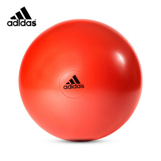 阿迪达斯adidas瑜伽球 55cm加厚防爆健身球（含充气筒）孕妇球弹力球 红色