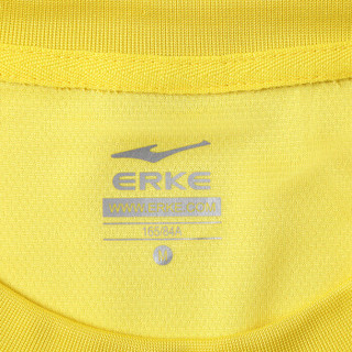 ERKE 鸿星尔克 51217219055 男子足球比赛T恤 (正黄、3XL)