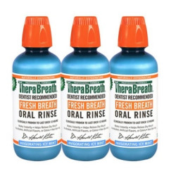  TheraBreath 漱口水薄荷味 473ml *3瓶