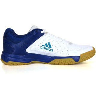 adidas 阿迪达斯 BY1817 男士羽毛球鞋 白蓝 44码