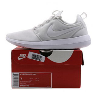 NIKE 耐克 844931-100 运动生活系列 ROSHE TWO 女子休闲跑步鞋 白色 36.5