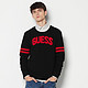 双11预售：GUESS X83P00R6UW0 男士字母LOGO长袖卫衣