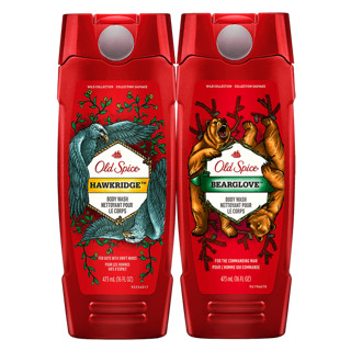 Old Spice 男清爽英雄鹰熊沐浴露套装