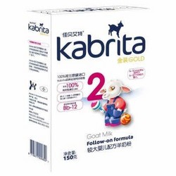 Kabrita 佳贝艾特 金装 较大婴儿配方奶粉 2段 150克